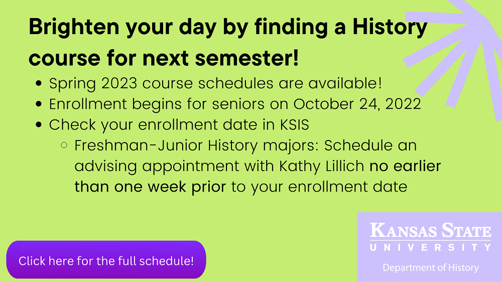 Department of History Kansas State University